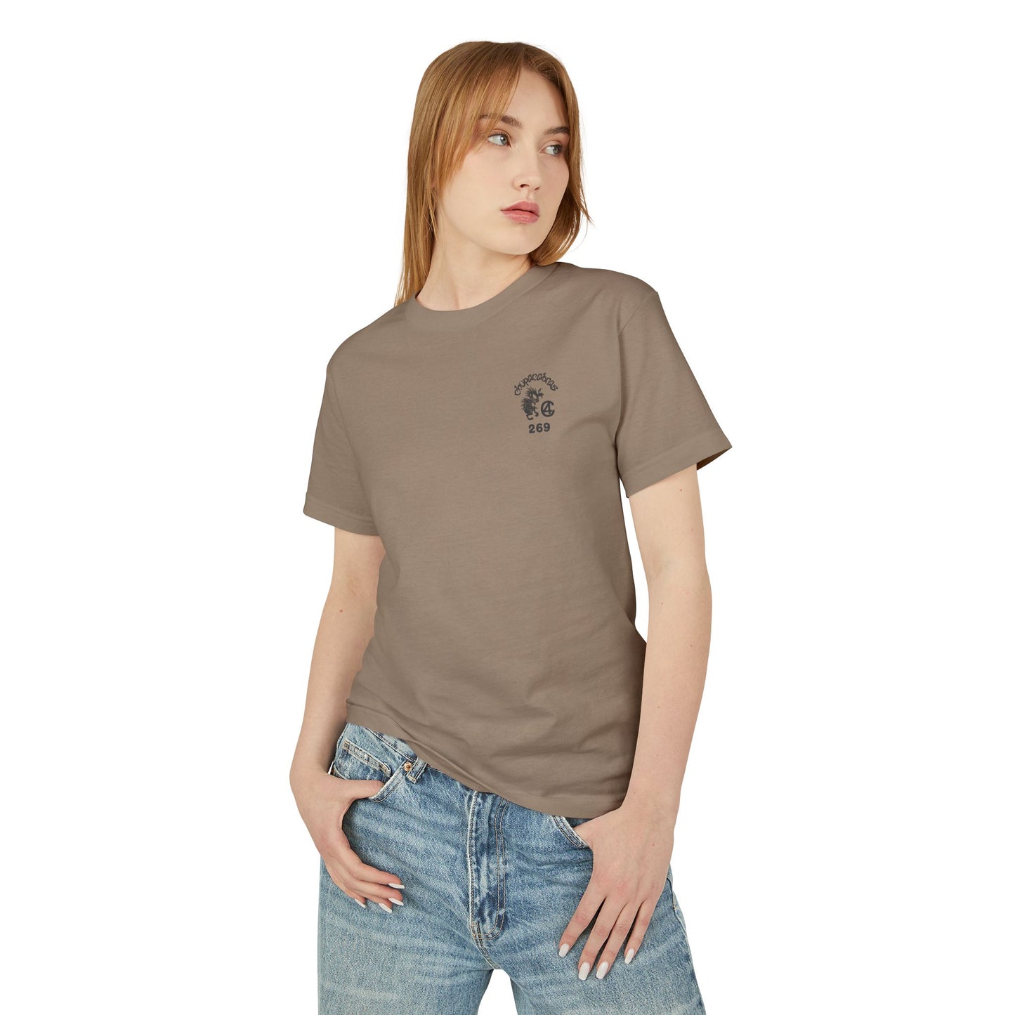 269 Forever Up Good Vibes -Relaxed Fit Heavy Cotton Shirt