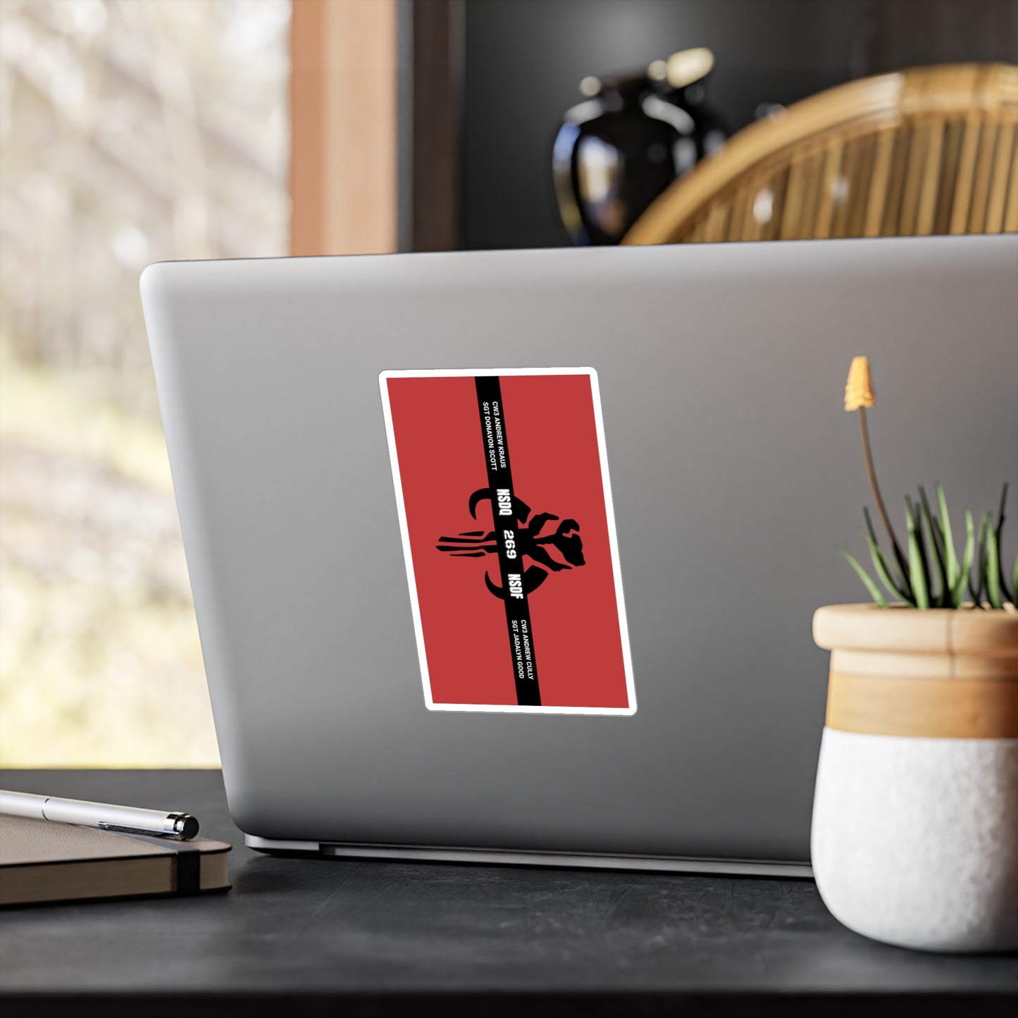 269 Memorial Bold Kiss-Cut Vinyl Decal