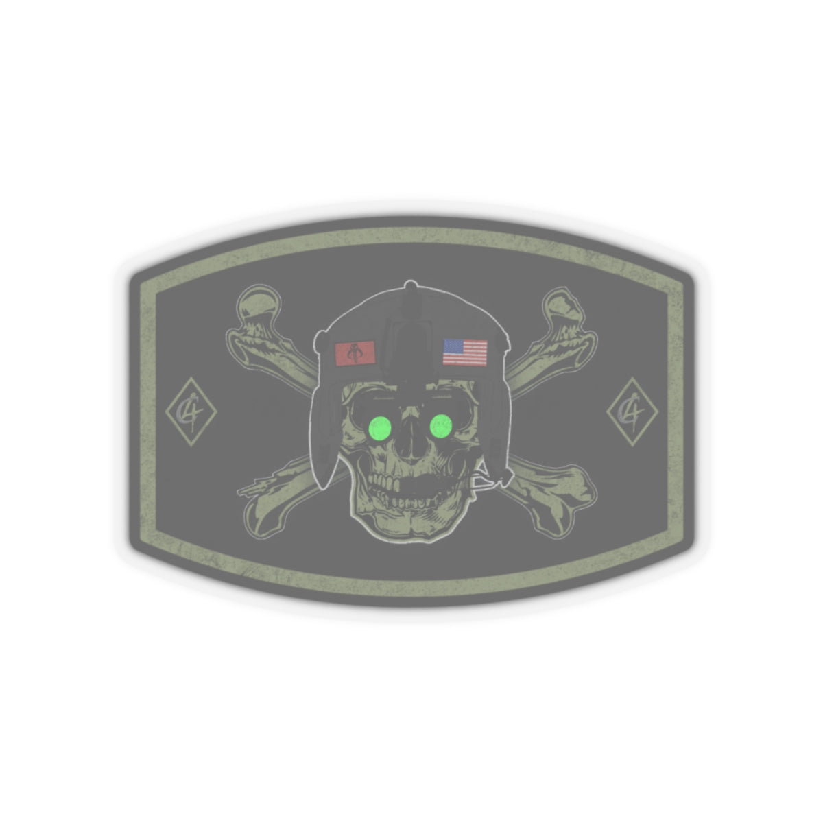 Grim Grins Kiss-Cut Stickers