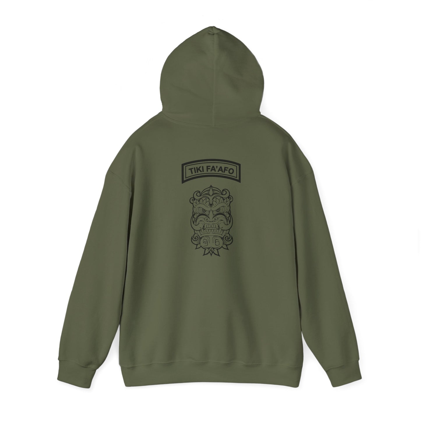4BN S6  Logo front and back  Unisex Heavy Blend™ Hooded Sweatshirt