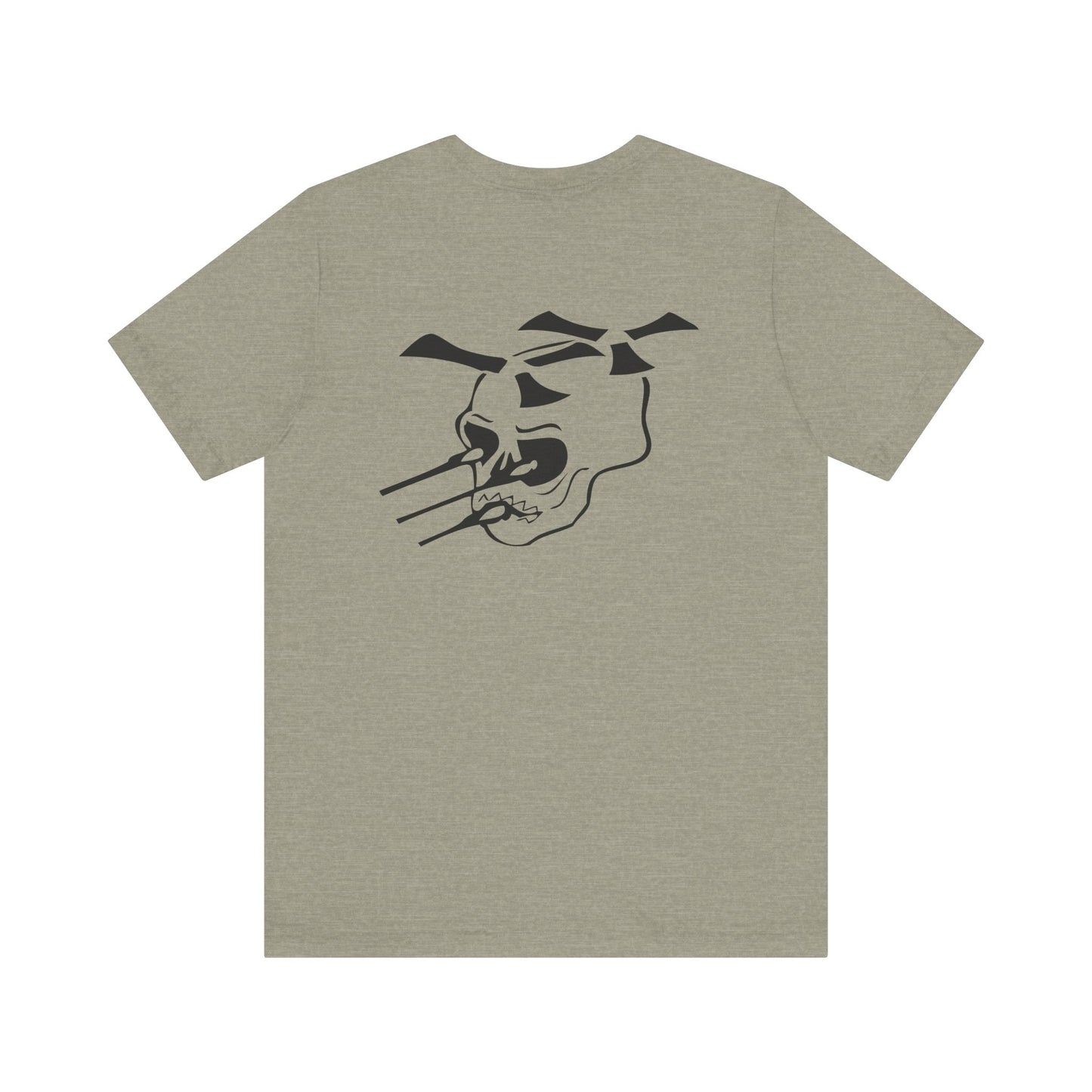 Guns A Go-Go black logo Front/Back Unisex Jersey Short Sleeve Tee