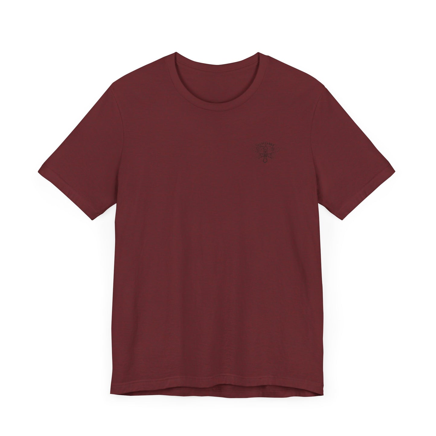 1st FLT Gunners Union black logo Front/Back Unisex Jersey Short Sleeve Tee
