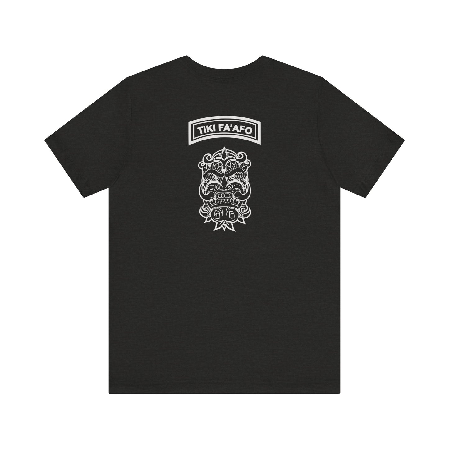 4BN S6 silver logo on Front/Back Unisex Jersey Short Sleeve Tee