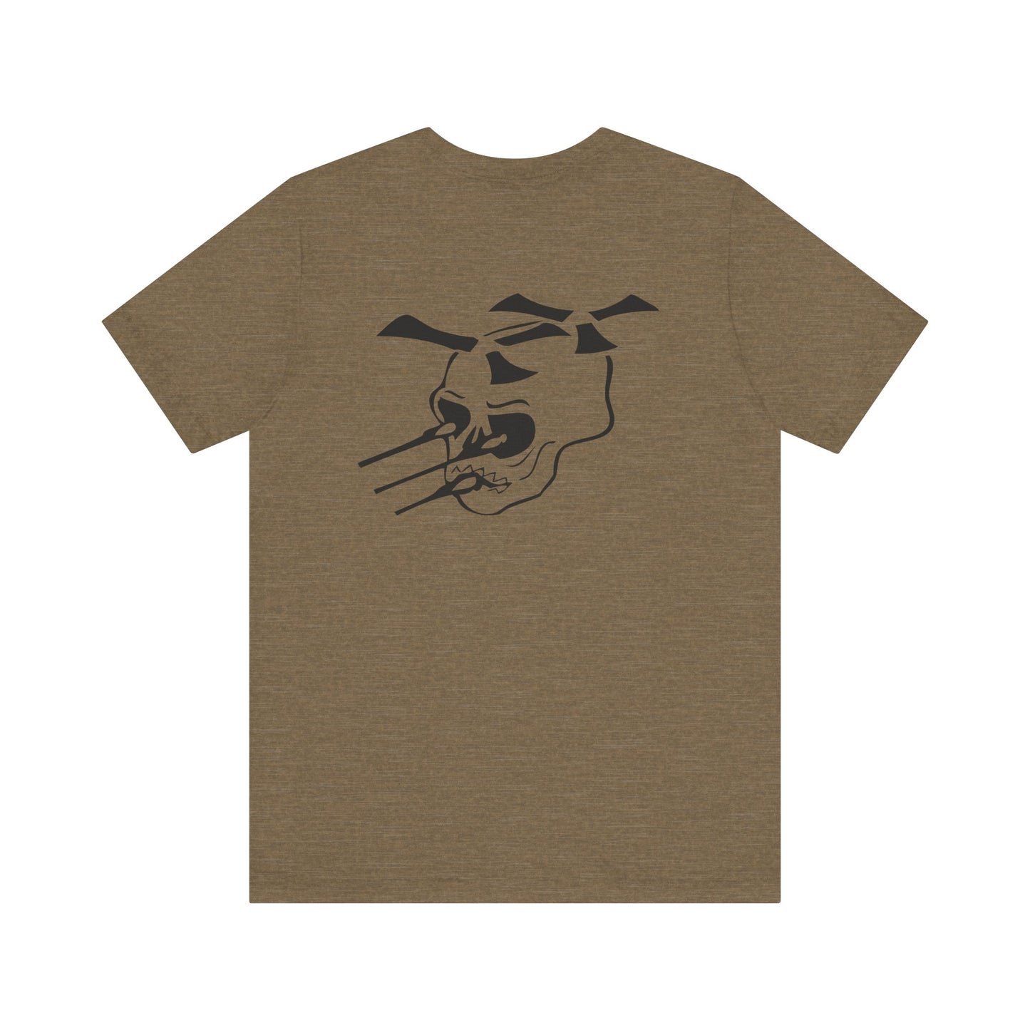 Guns A Go-Go black logo Front/Back Unisex Jersey Short Sleeve Tee