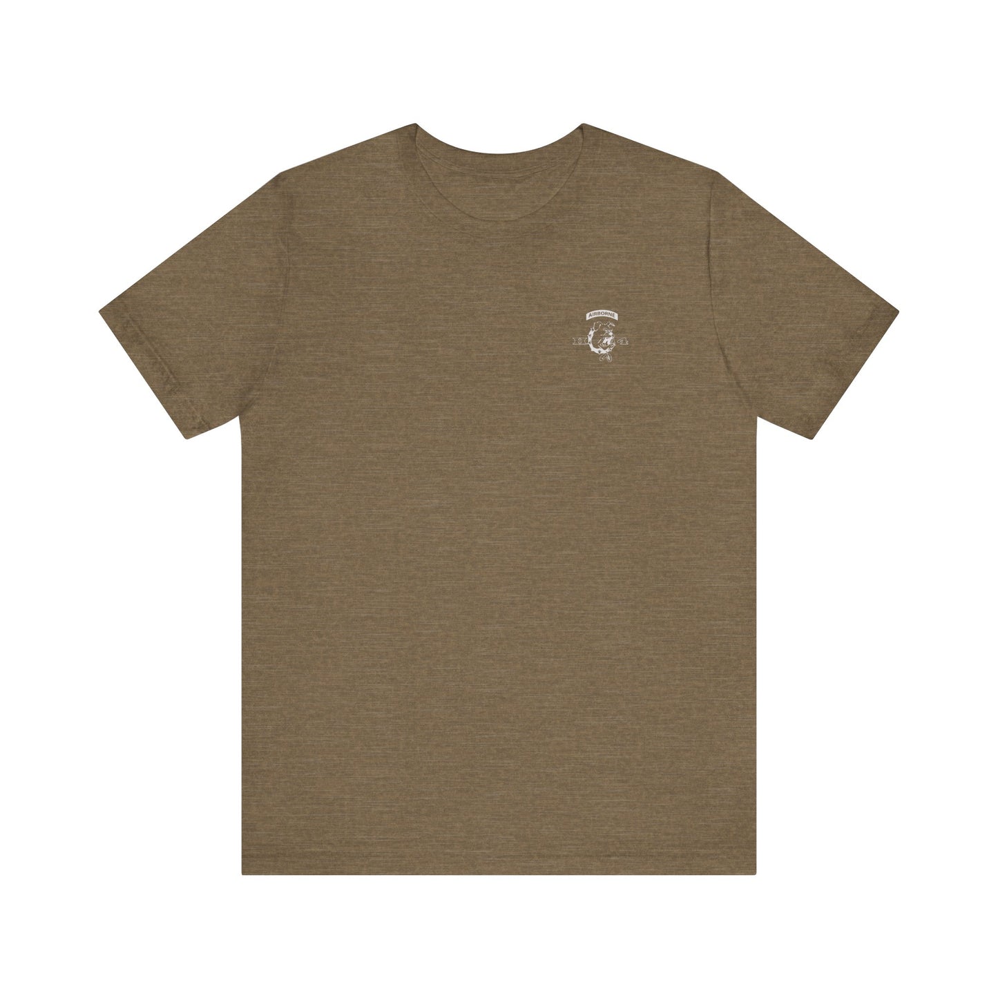 H/4 Bulldogs white logo on Front/Back Unisex Jersey Short Sleeve Tee