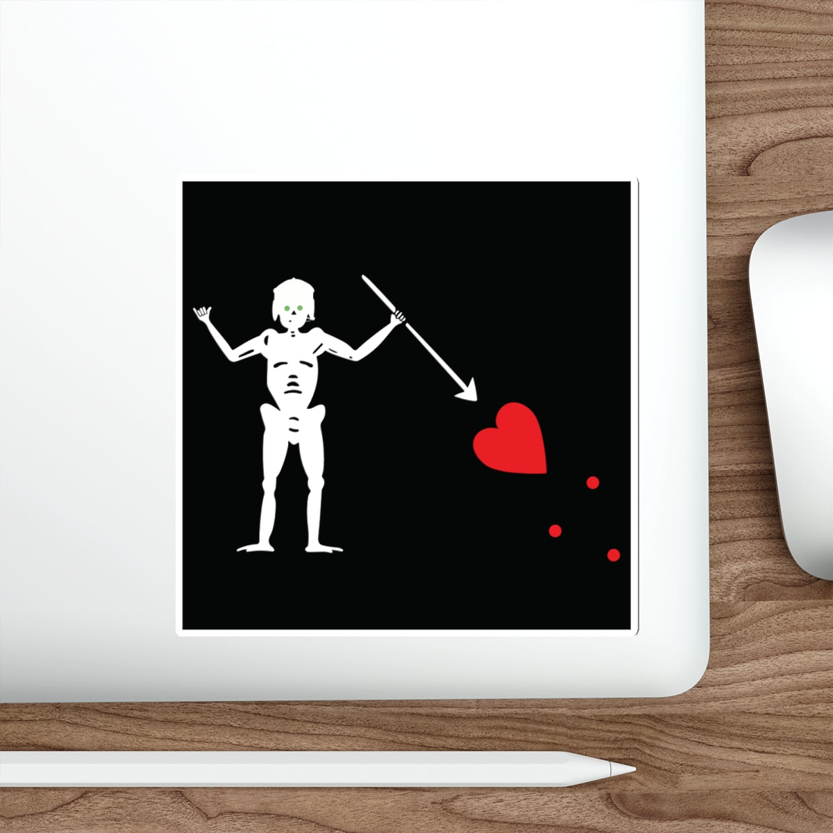 ‘Skull Shaka’  Die-Cut Stickers