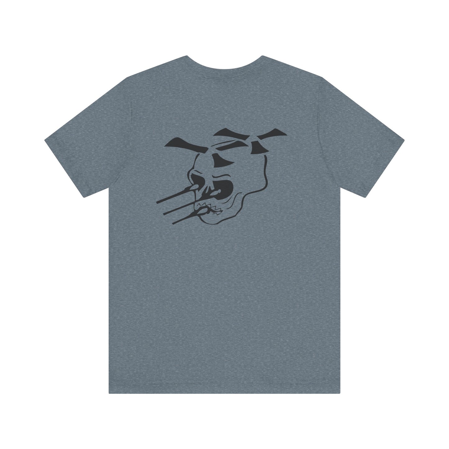 Guns A Go-Go black logo Front/Back Unisex Jersey Short Sleeve Tee