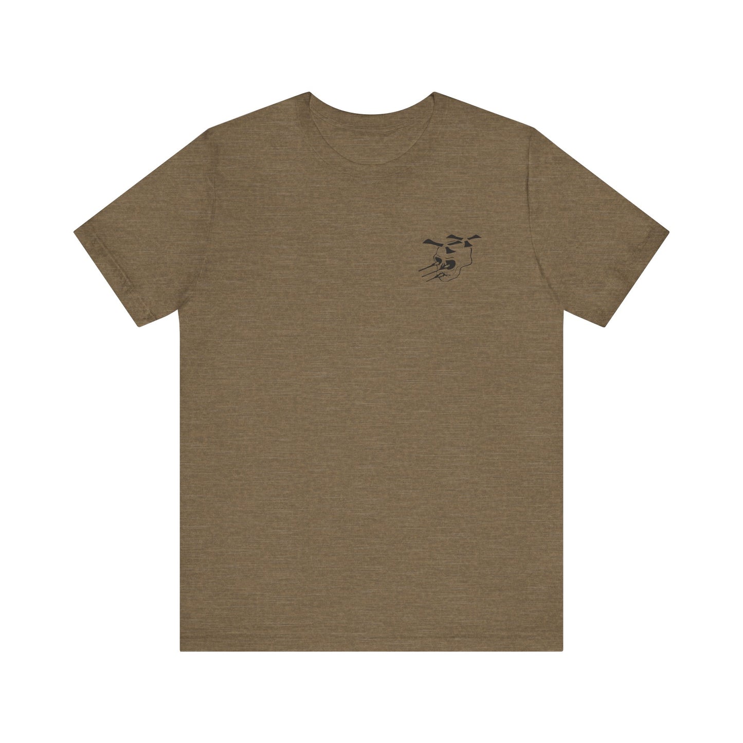 Guns A Go-Go black logo Front/Back Unisex Jersey Short Sleeve Tee