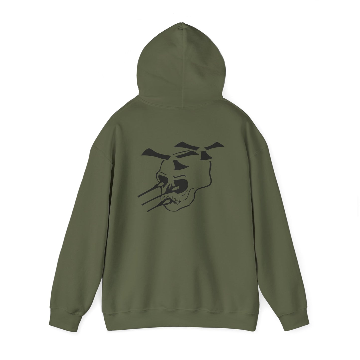 A/4  front and back Logo Unisex Heavy Blend™ Hooded Sweatshirt