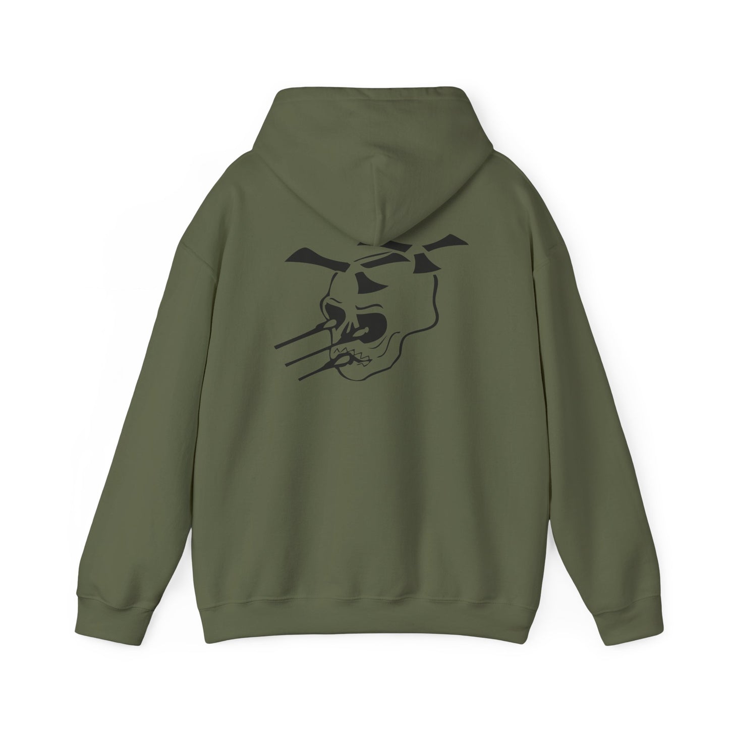 A/4  front and back Logo Unisex Heavy Blend™ Hooded Sweatshirt
