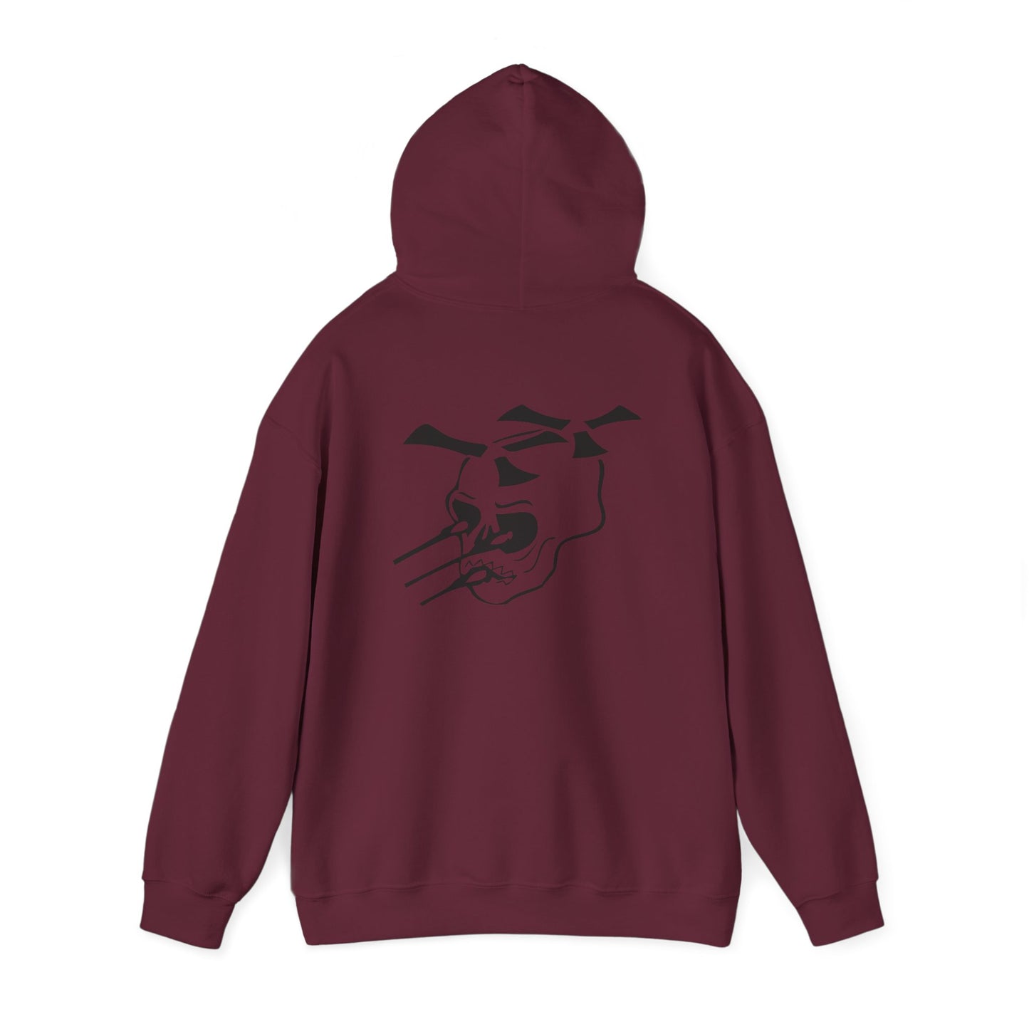 A/4  front and back Logo Unisex Heavy Blend™ Hooded Sweatshirt