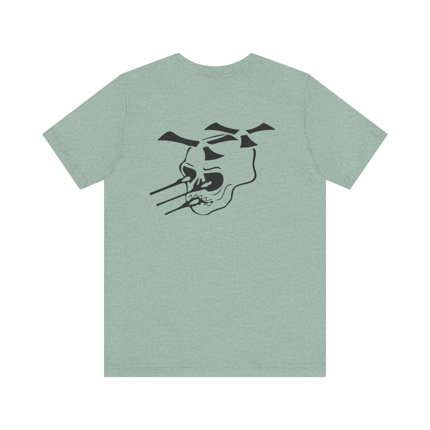 Guns A Go-Go black logo Front/Back Unisex Jersey Short Sleeve Tee