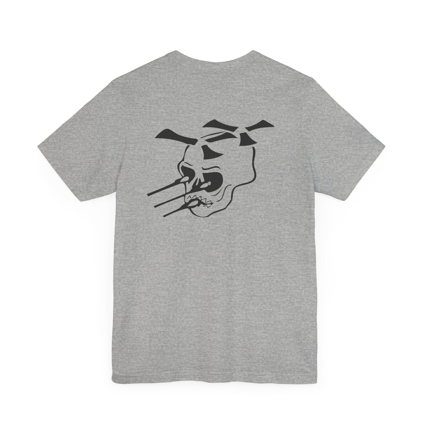 Guns A Go-Go black logo Front/Back Unisex Jersey Short Sleeve Tee