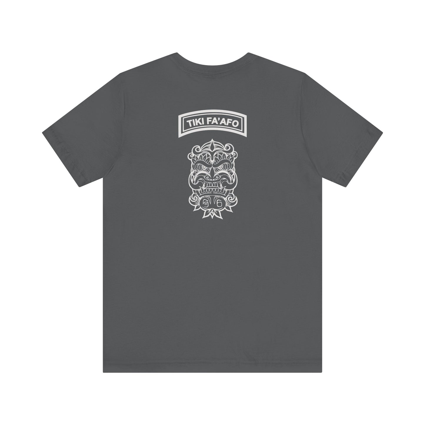 4BN S6 silver logo on Front/Back Unisex Jersey Short Sleeve Tee