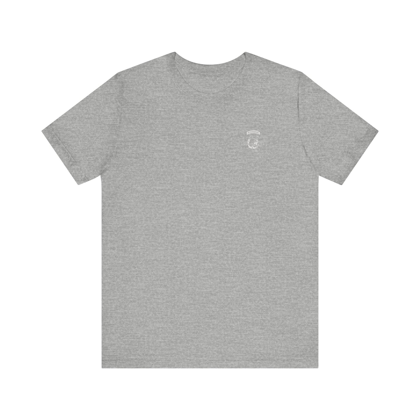H/4 Bulldogs white logo on Front/Back Unisex Jersey Short Sleeve Tee