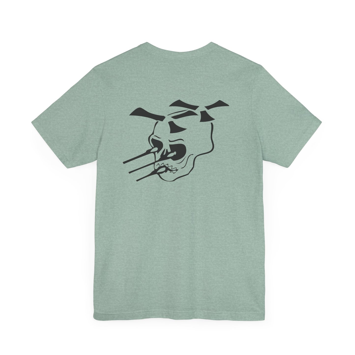 Guns A Go-Go black logo Front/Back Unisex Jersey Short Sleeve Tee