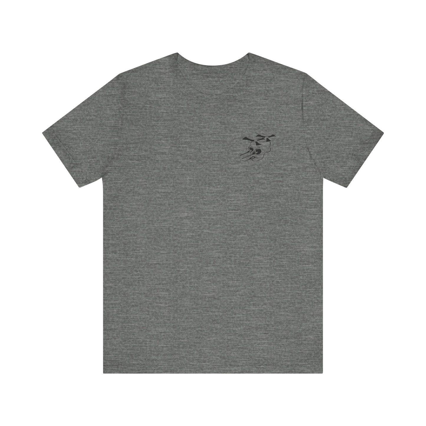 Guns A Go-Go black logo Front/Back Unisex Jersey Short Sleeve Tee