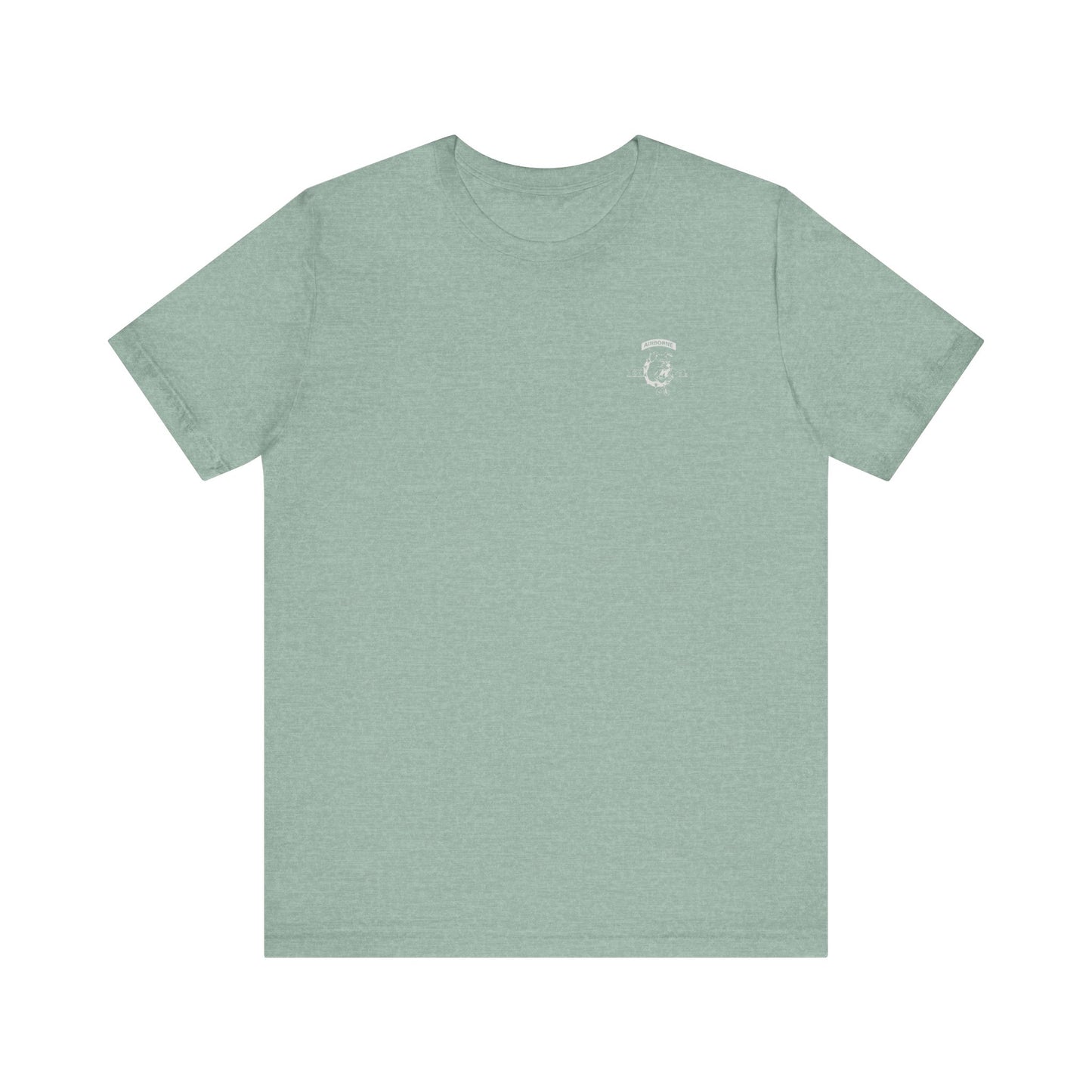 H/4 Bulldogs white logo on Front/Back Unisex Jersey Short Sleeve Tee