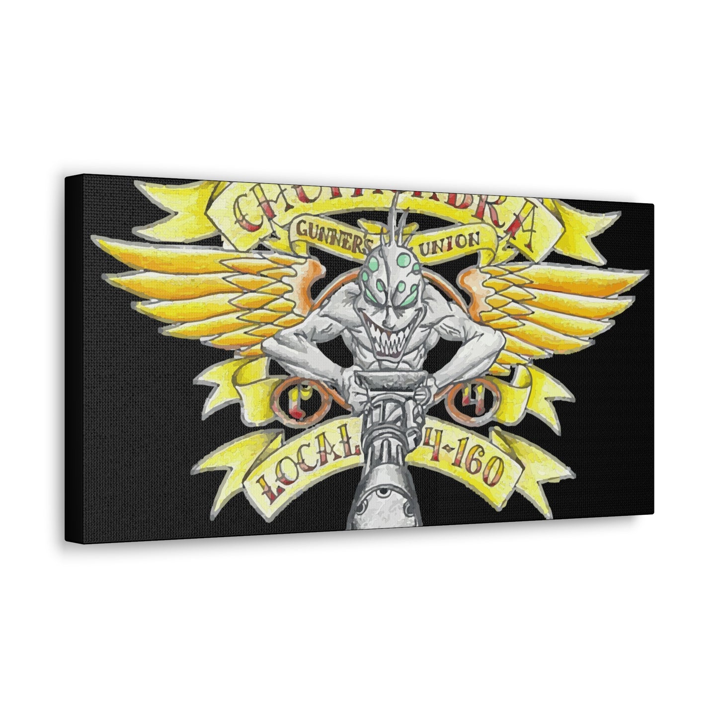 C4 1st FLT GUNNERS UNION Canvas Gallery Wraps