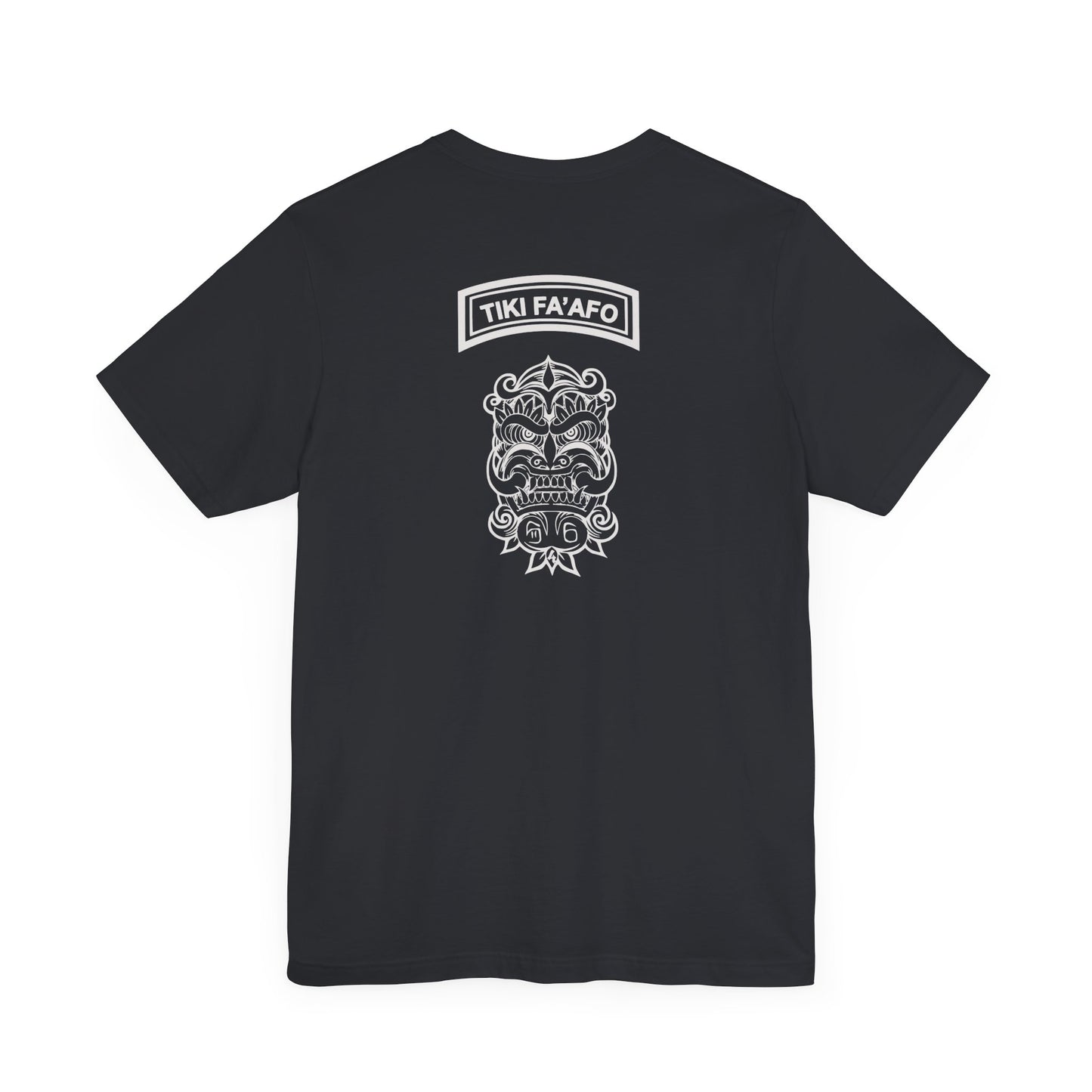 4BN S6 silver logo on Front/Back Unisex Jersey Short Sleeve Tee