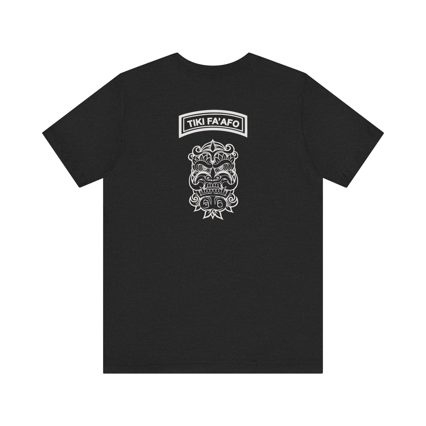 4BN S6 silver logo on Front/Back Unisex Jersey Short Sleeve Tee