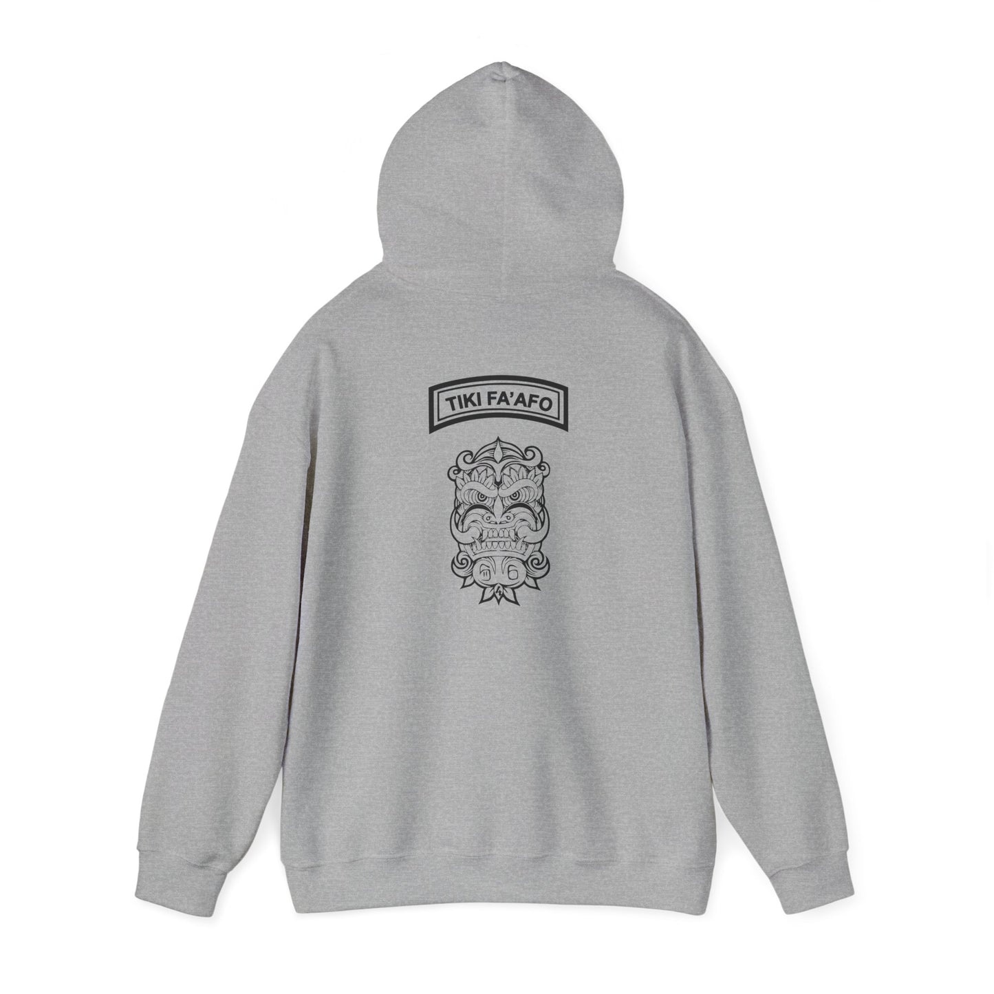 4BN S6  Logo front and back  Unisex Heavy Blend™ Hooded Sweatshirt