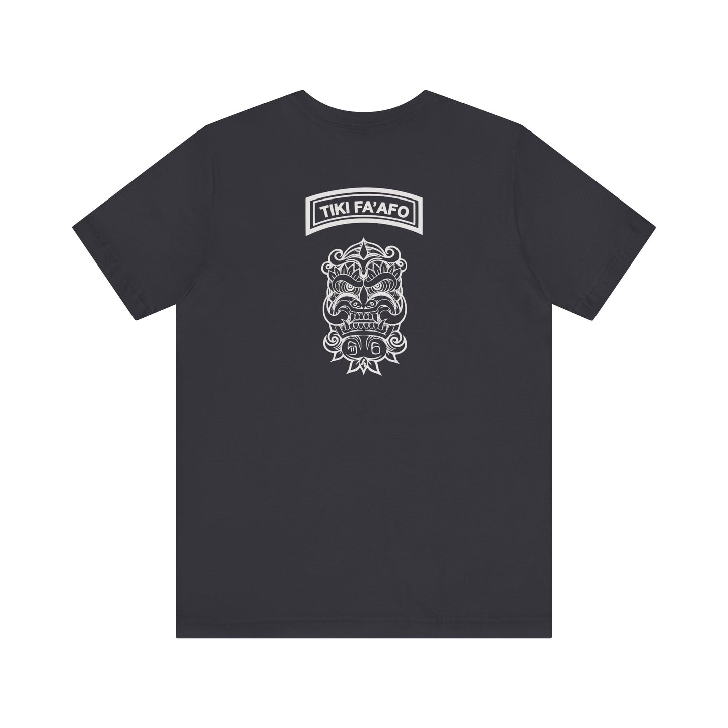 4BN S6 silver logo on Front/Back Unisex Jersey Short Sleeve Tee