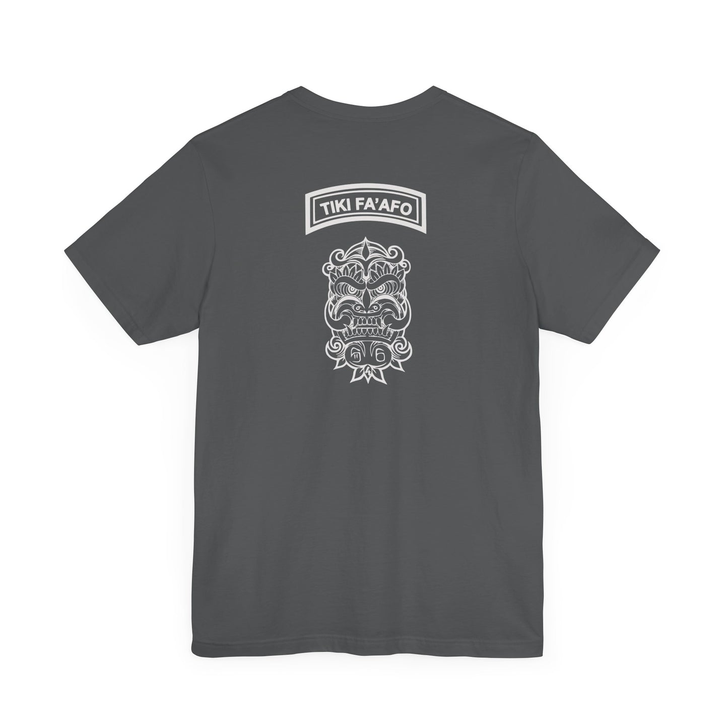 4BN S6 silver logo on Front/Back Unisex Jersey Short Sleeve Tee
