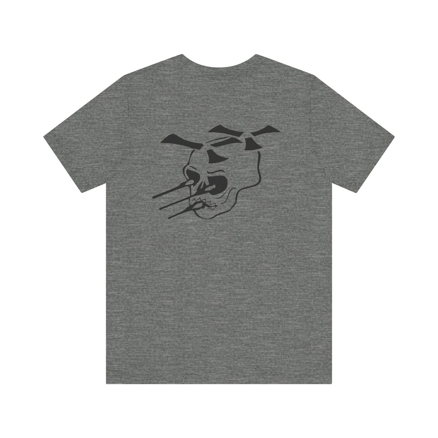 Guns A Go-Go black logo Front/Back Unisex Jersey Short Sleeve Tee