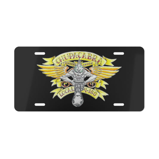 1st FLT GUNNERS UNION Vanity Plate