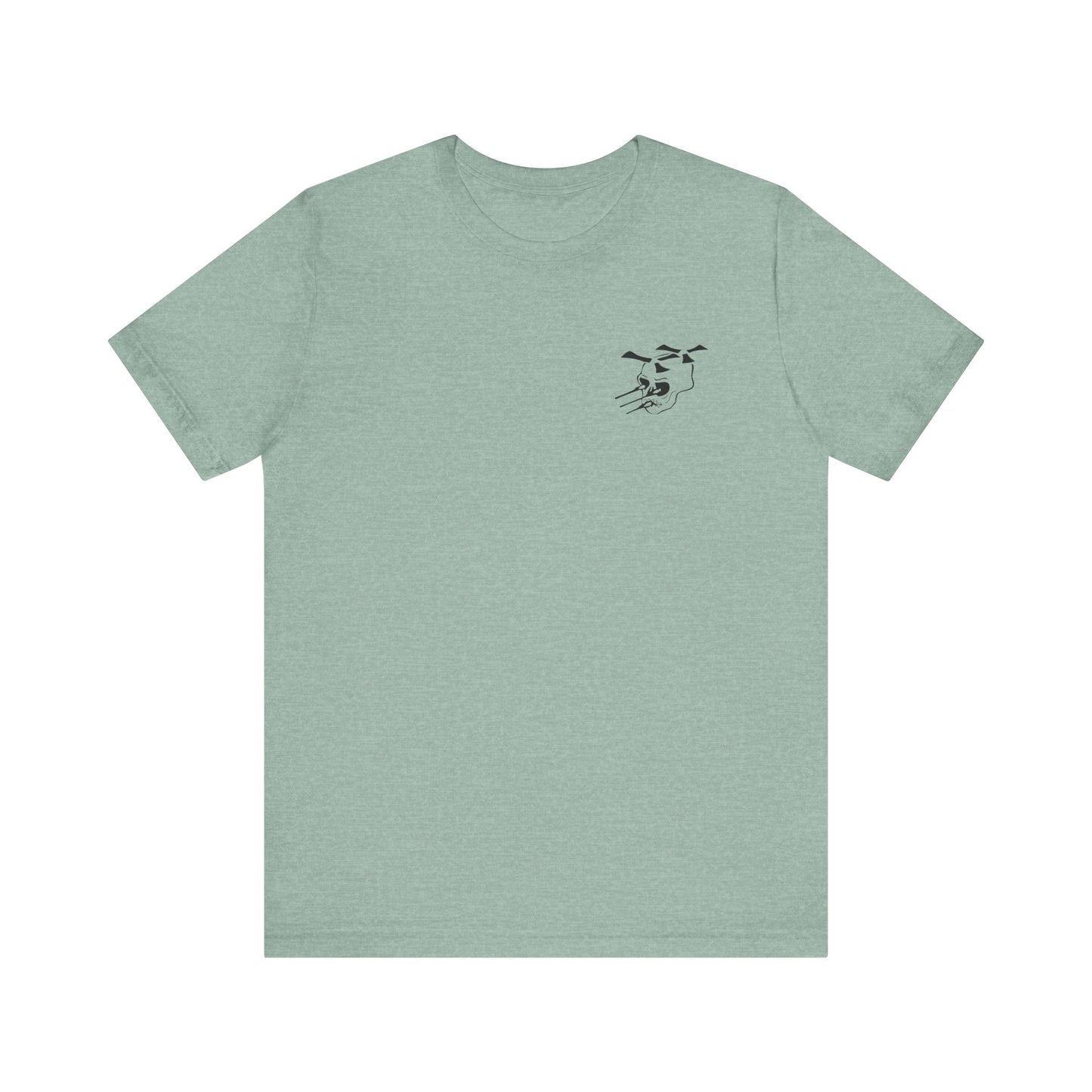Guns A Go-Go black logo Front/Back Unisex Jersey Short Sleeve Tee